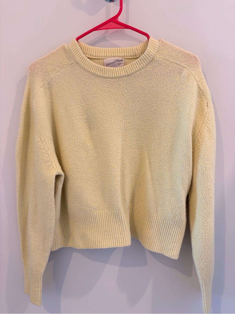 Yellow Crewneck Sweater